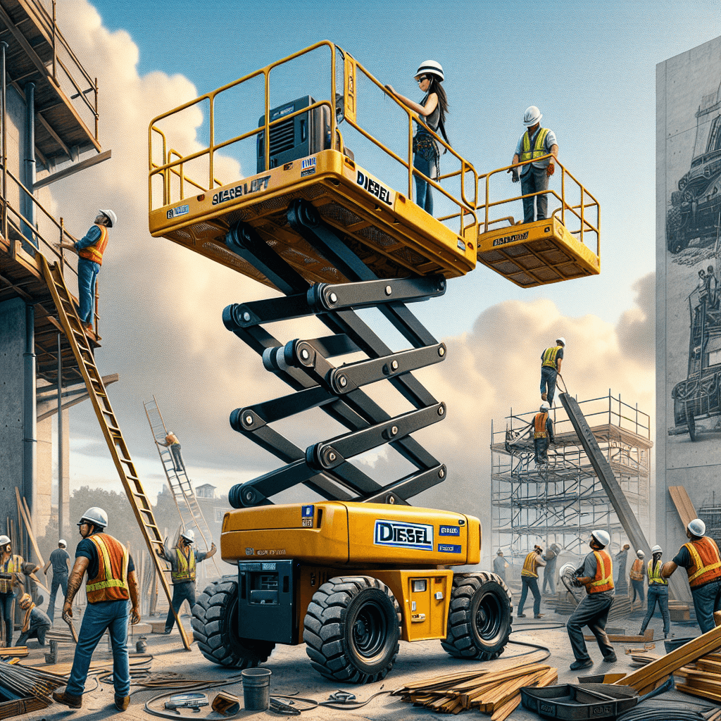 Diesel Scissor Lifts