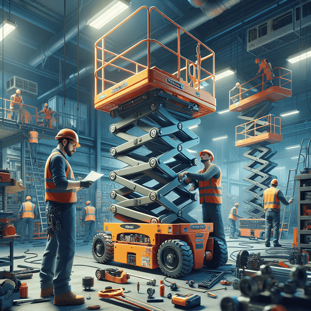 Pneumatic Scissor Lifts