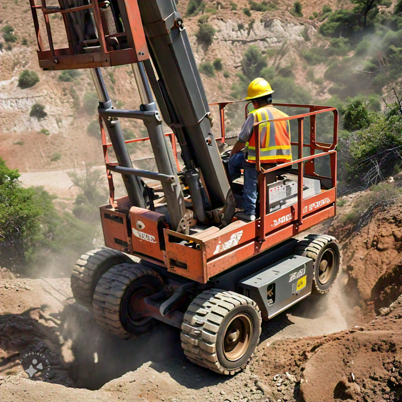 Rough Terrain Scissor Lift