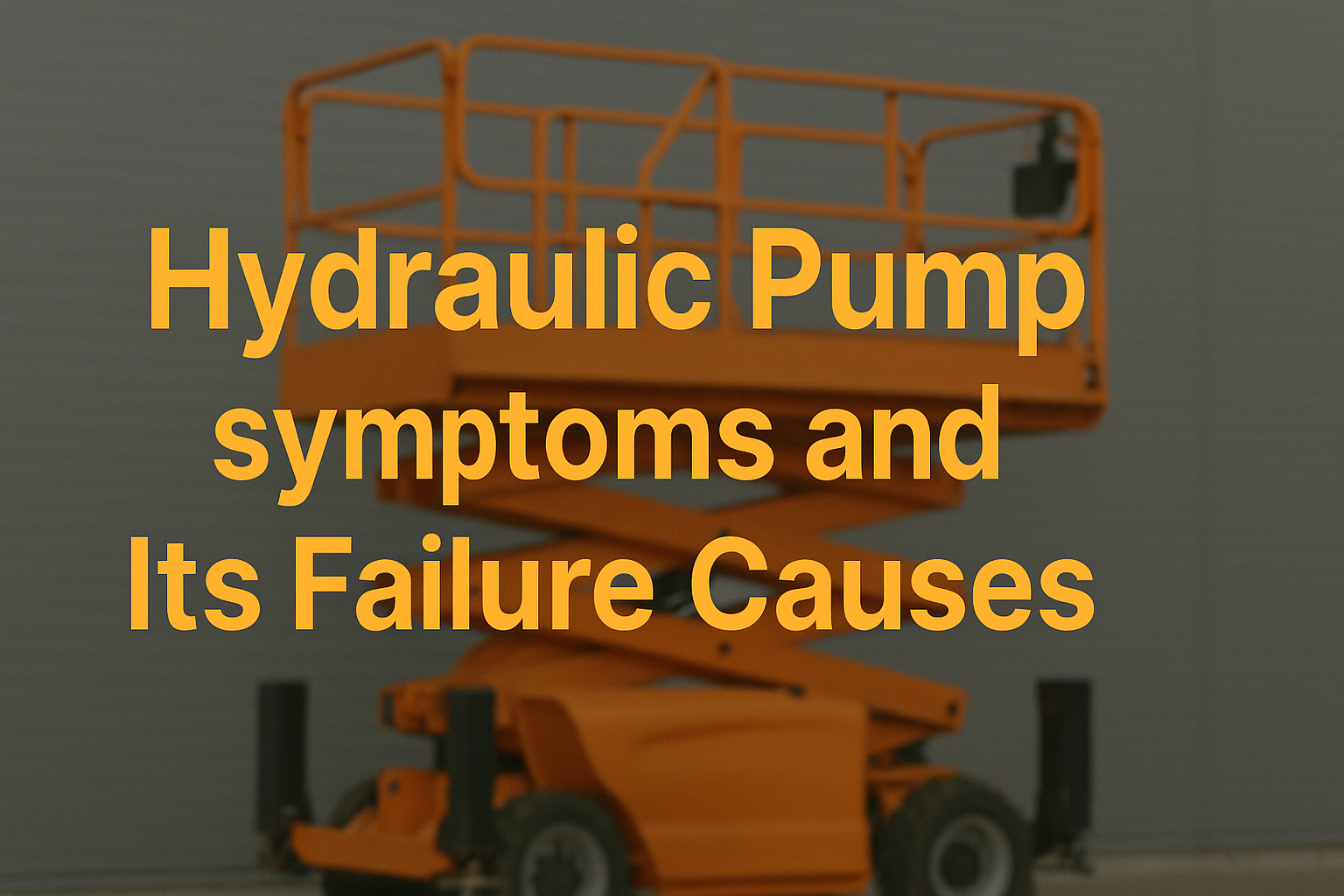 Hydraulic Pump symptoms