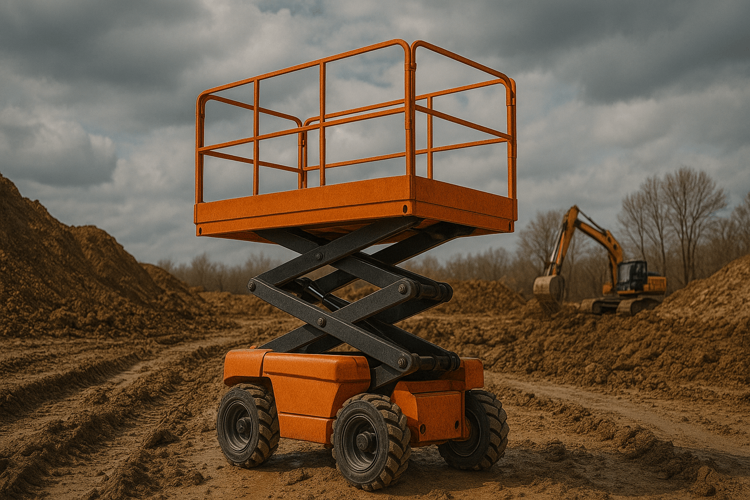 Scissor Lifts for Rough Job Sites