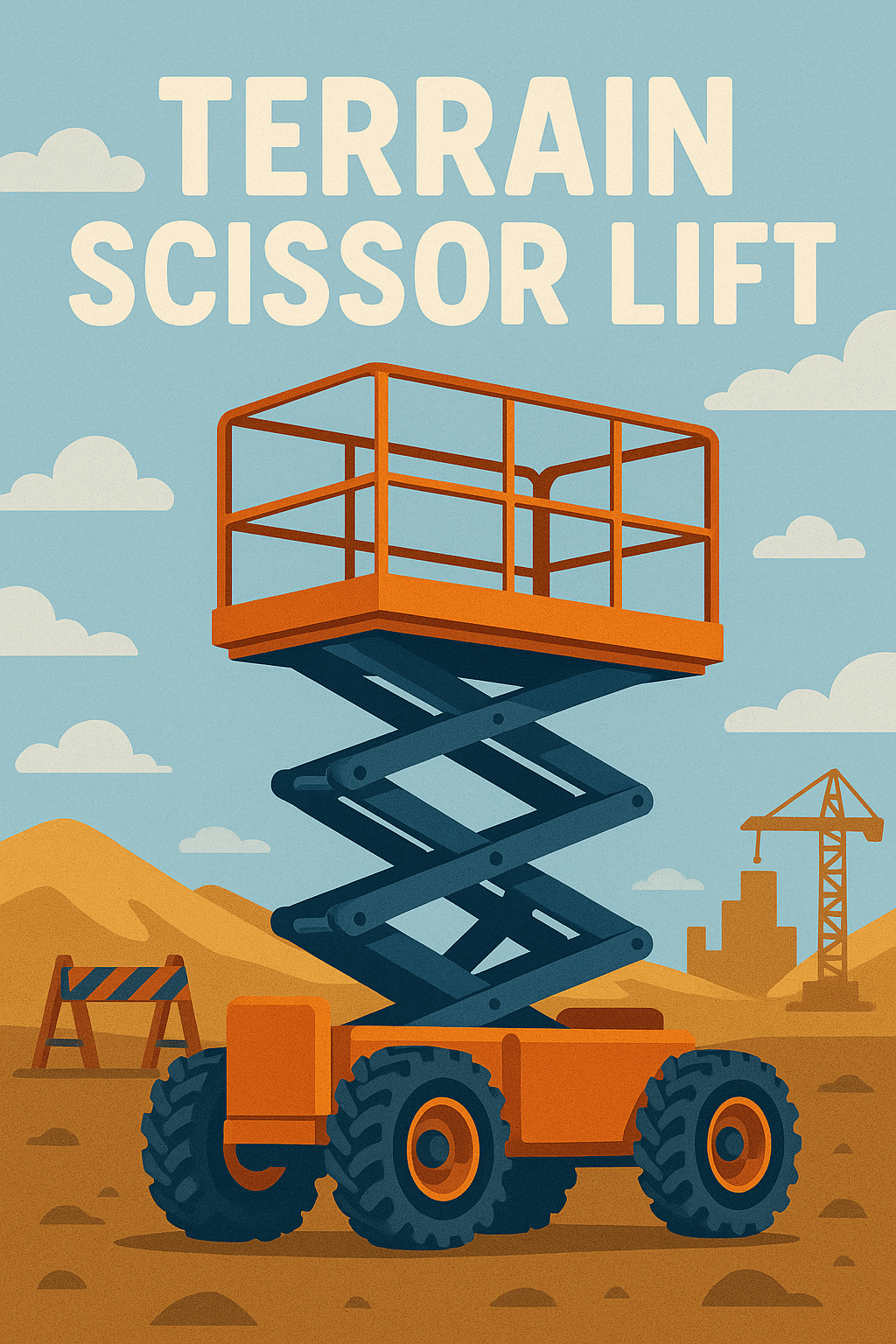Terrain Scissor Lift