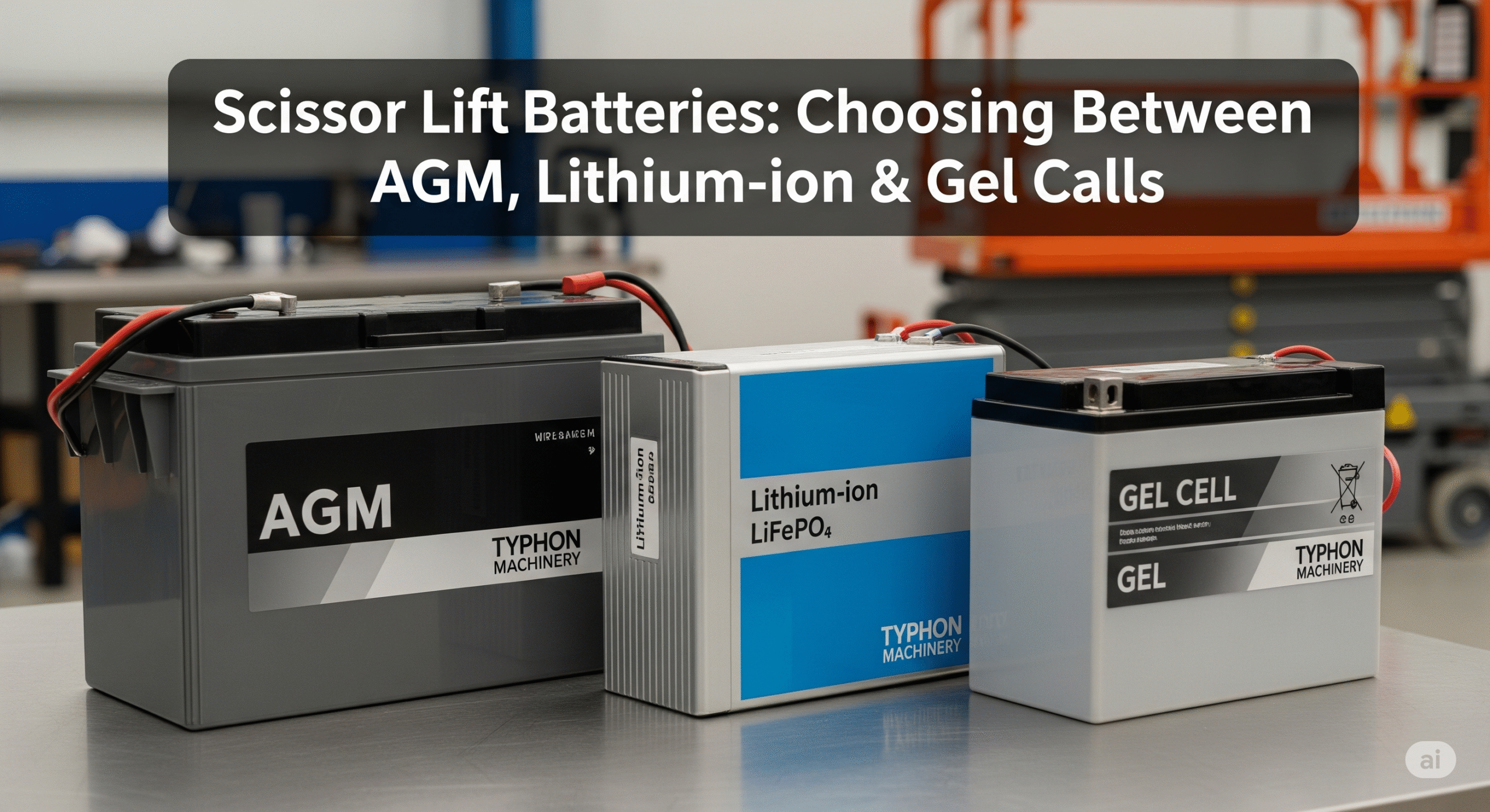 Scissor Lift Batteries