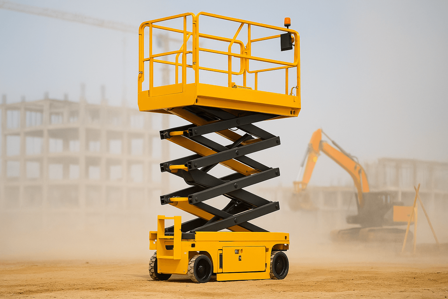 Can You Move a Scissor Lift While Elevated