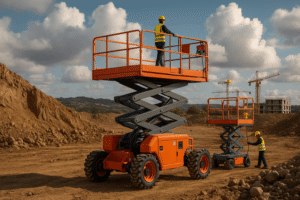 Rough Terrain Scissor Lifts