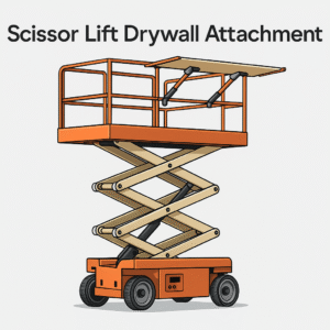 Scissor Lift Drywall Attachment