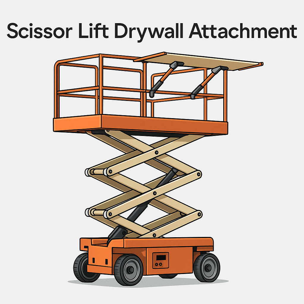 Scissor Lift Drywall Attachment