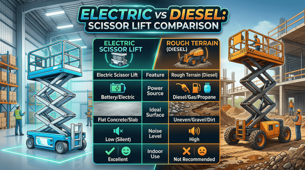 Best Scissor Lifts for Warehouses