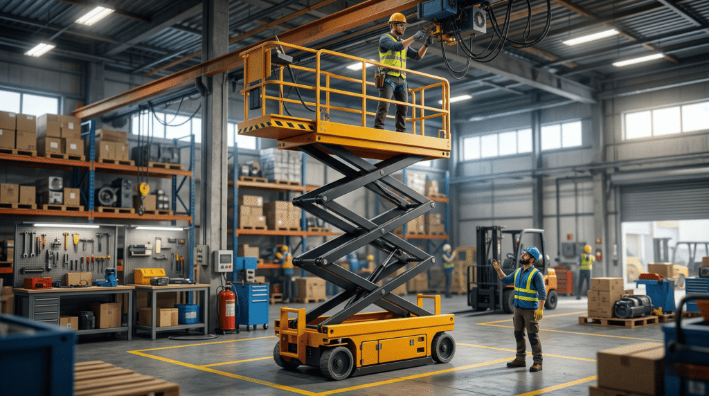 Can You Move a Scissor Lift While Elevated