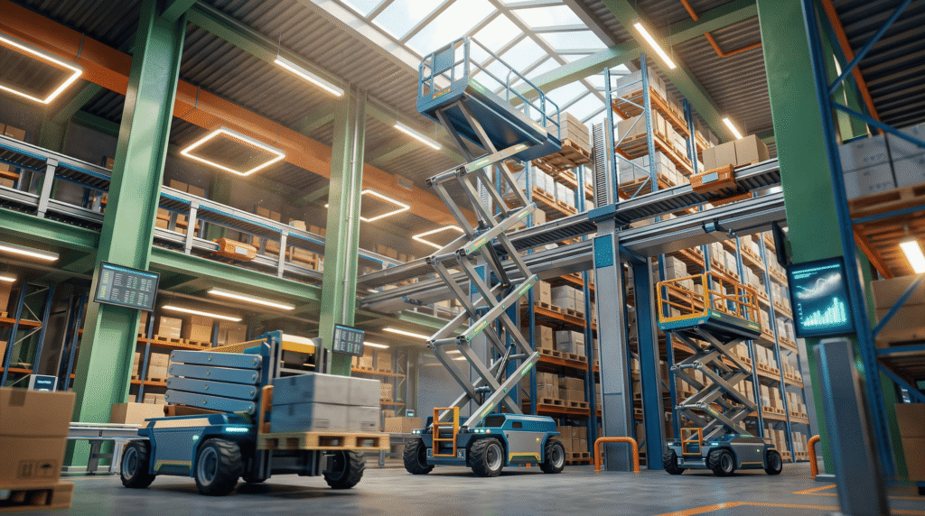 Scissor Lifts for Warehouses
