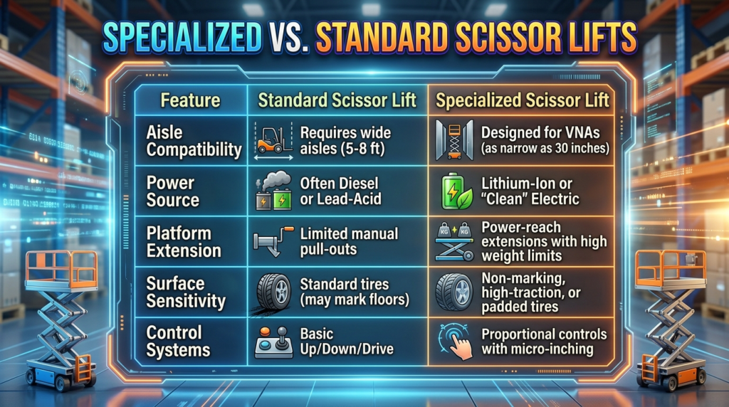 Specialized Scissor Lift Comparison