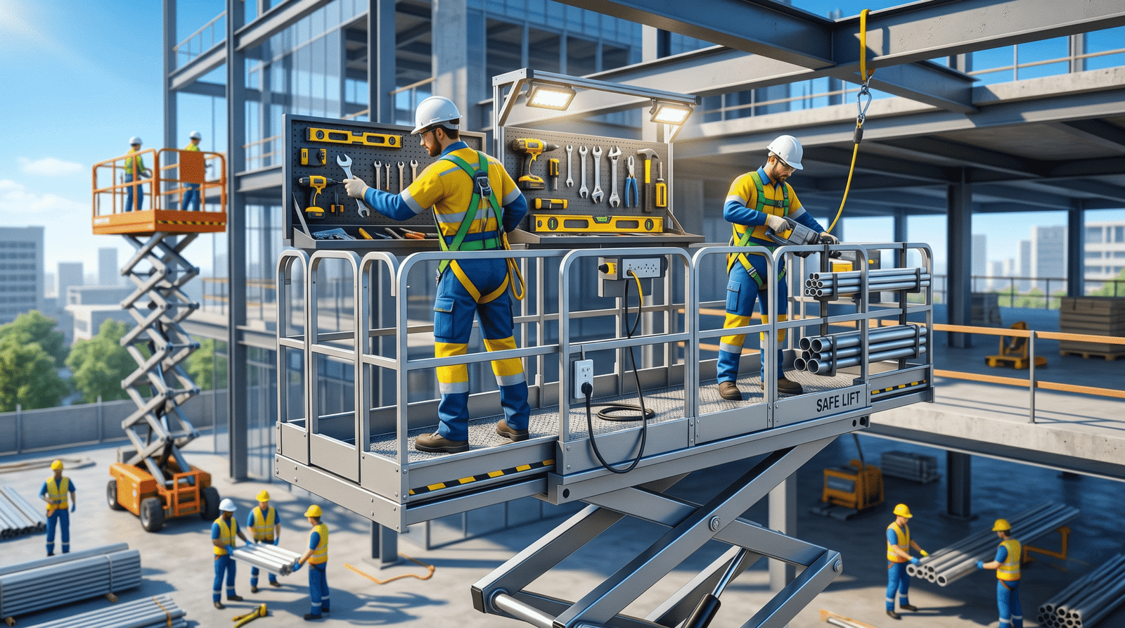 Top 10 Scissor Lift Accessories: Efficient Work Experience
