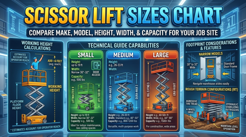 The Scissor Lift Capacity Chart
