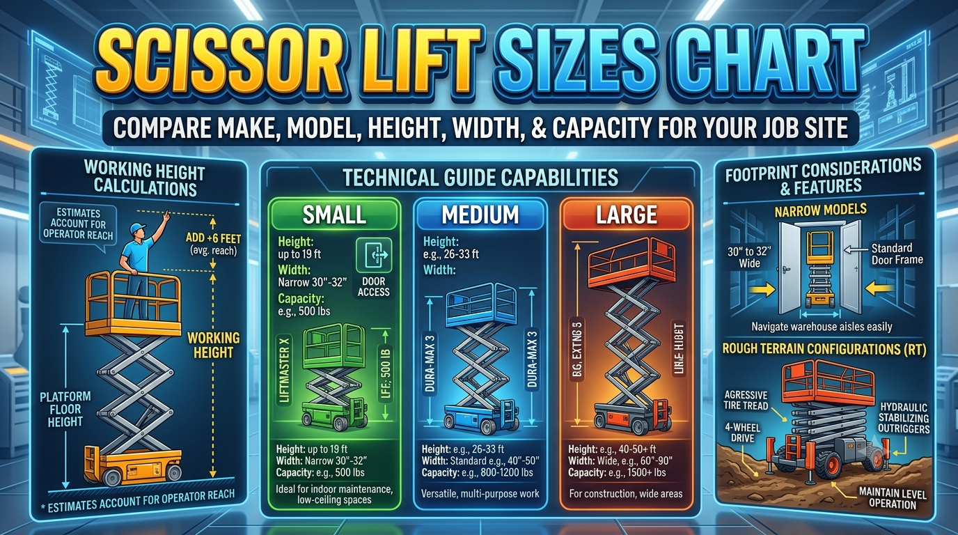 Master Scissor Lift Capacity Chart ‍ ‌‍ ‍‌ ‍ ‌‍ ‍‌- Learn about load limits