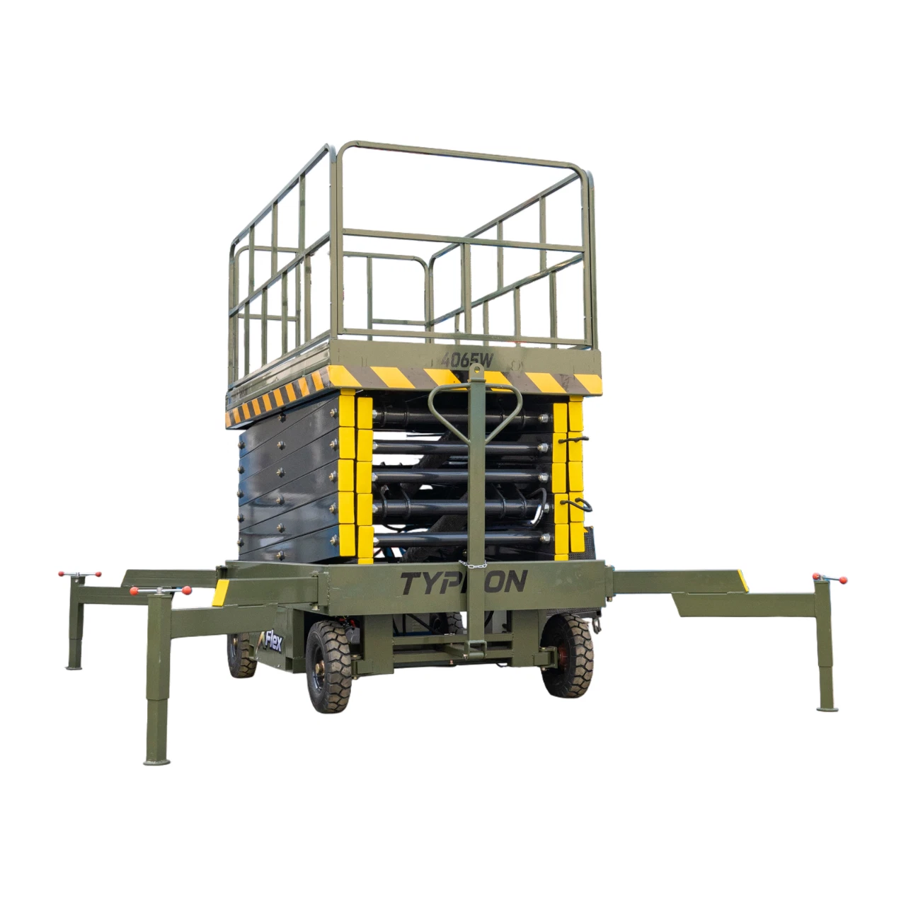 TYPHON xFlex-4065W Walk-Behind Scissor Lift 1100 lbs load capacity Electric 110V - Image 22