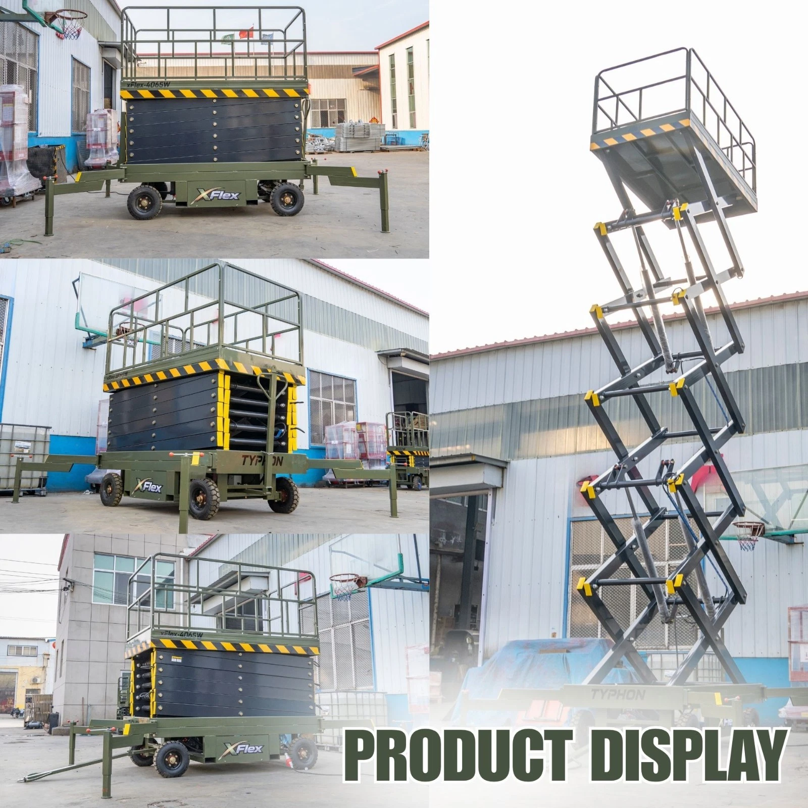 TYPHON xFlex-4065W Walk-Behind Scissor Lift 1100 lbs load capacity Electric 110V - Image 9