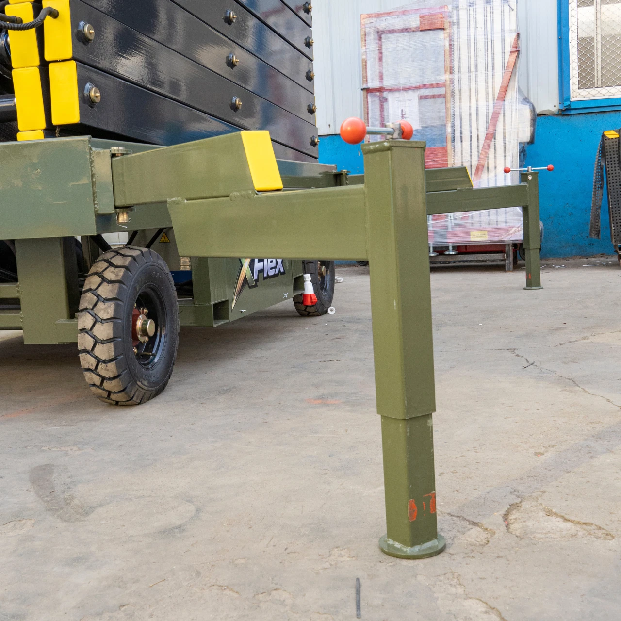 TYPHON xFlex-4065W Walk-Behind Scissor Lift 1100 lbs load capacity Electric 110V - Image 17