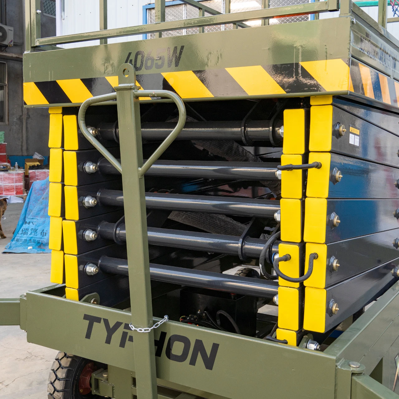 TYPHON xFlex-4065W Walk-Behind Scissor Lift 1100 lbs load capacity Electric 110V - Image 19
