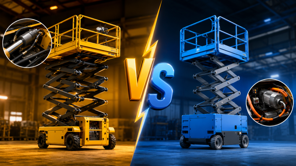 Hydraulic Scissor Lift Vs Electric Scissor Lift
