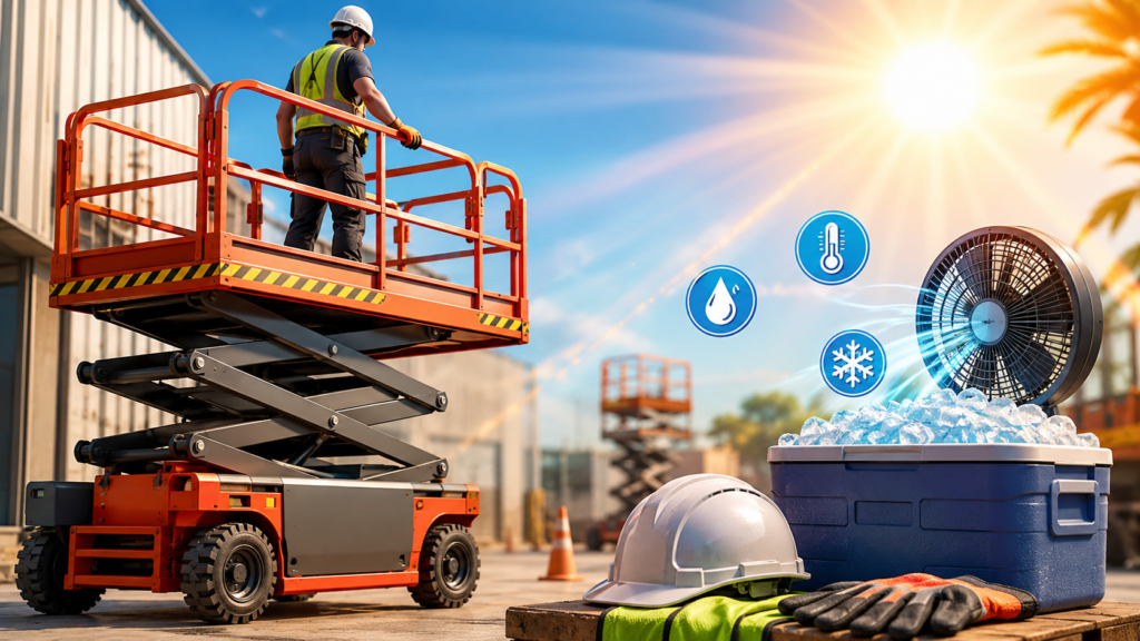 Scissor Lift Heat Safety