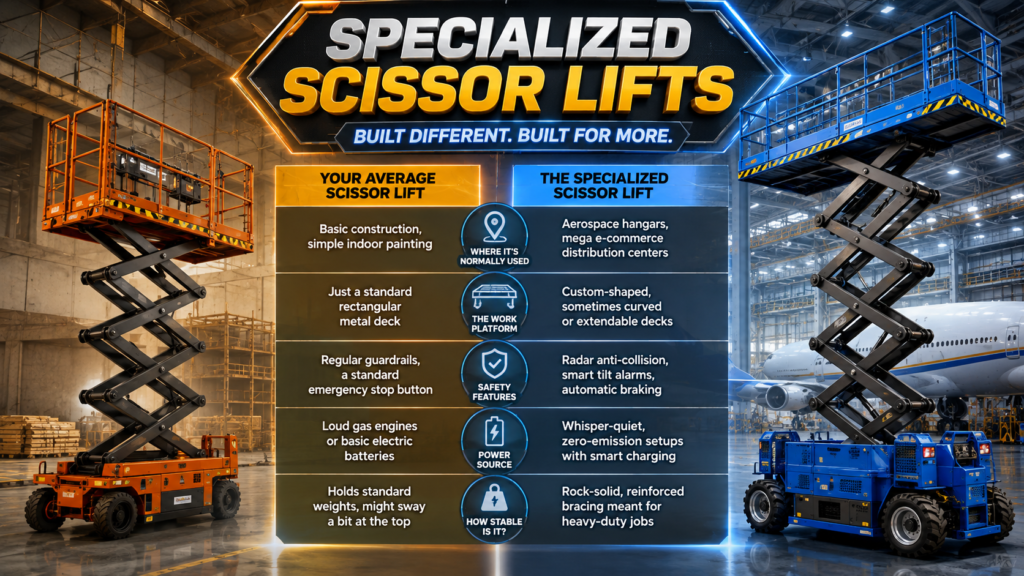 Specialized Scissor Lifts Table