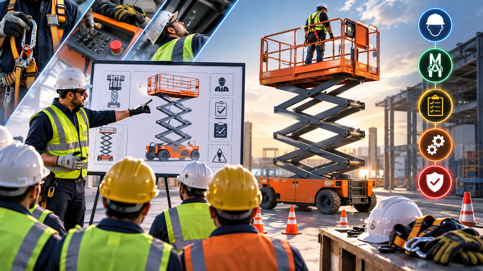 Scissor lift safety training