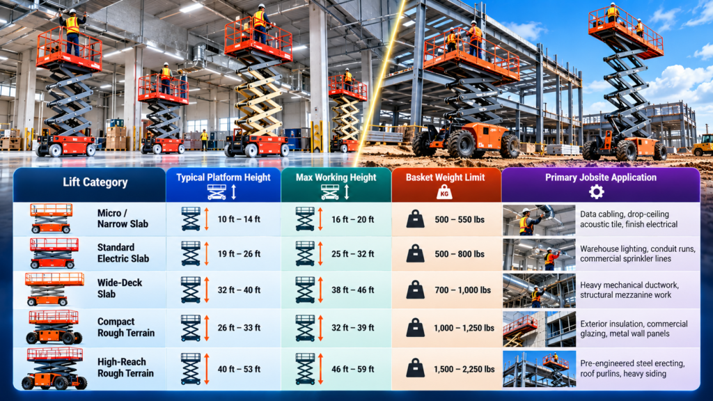 Scissor Lift Rental Applications Guide
